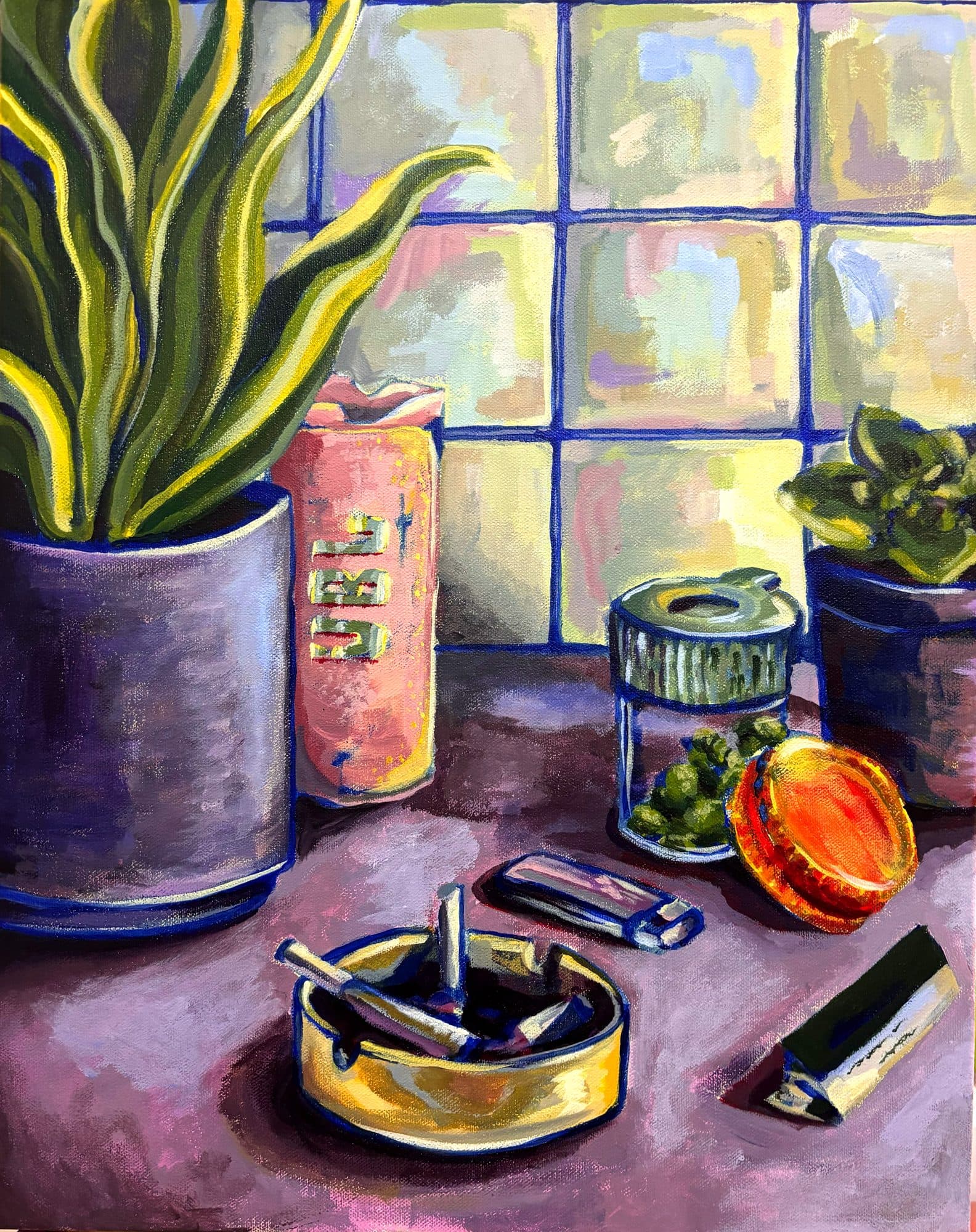 Painting acrylic